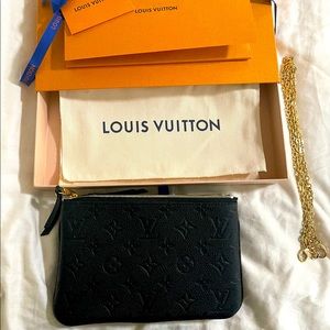 SOLD‼️Louis Vuitton Double Zip Pouchette